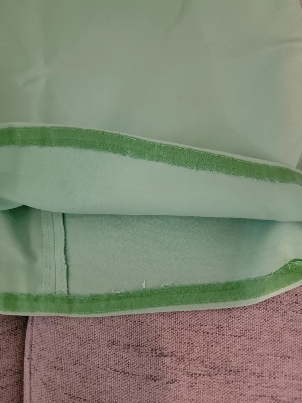 J. Crew Short Skirt Pencil Women's Size 4 Zip Up Skirt Mint Green Jcrew